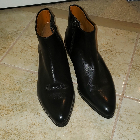Coach Leather Booties US36.5 - Picture 1 of 4